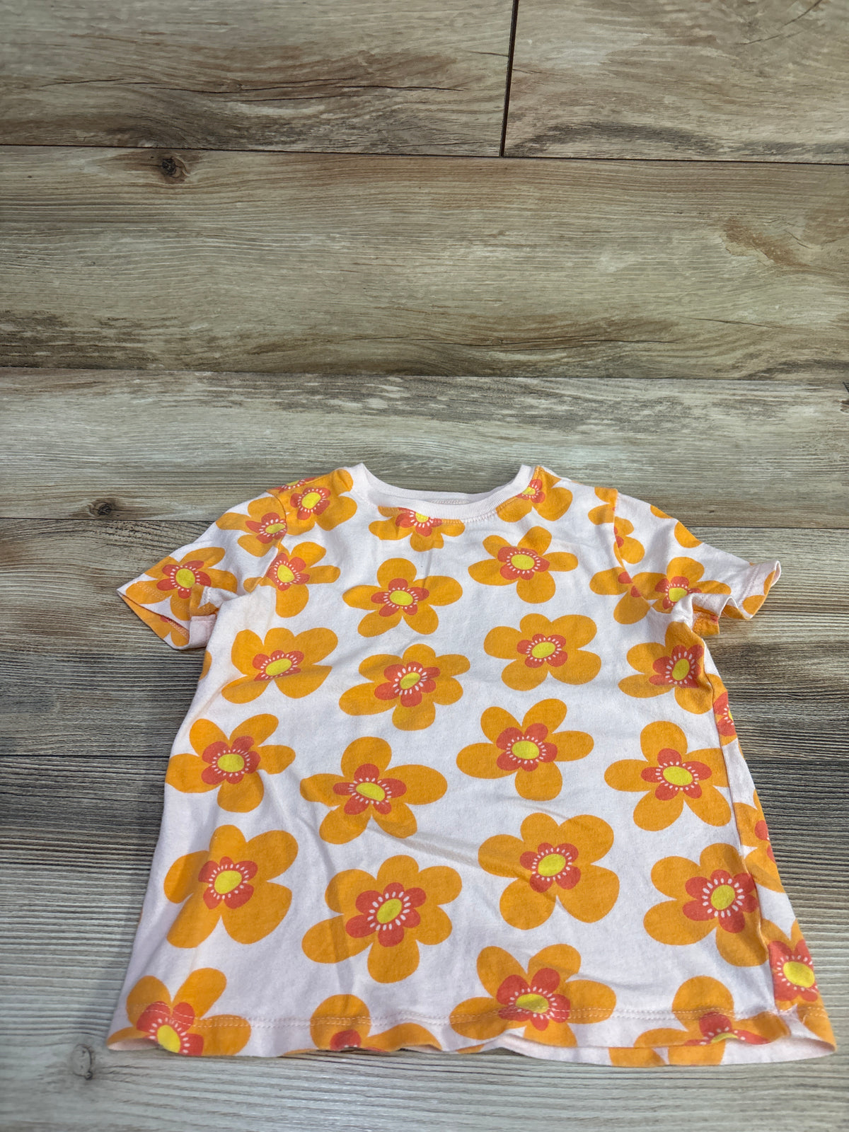 Old Navy Floral Shirt Pink sz 5T