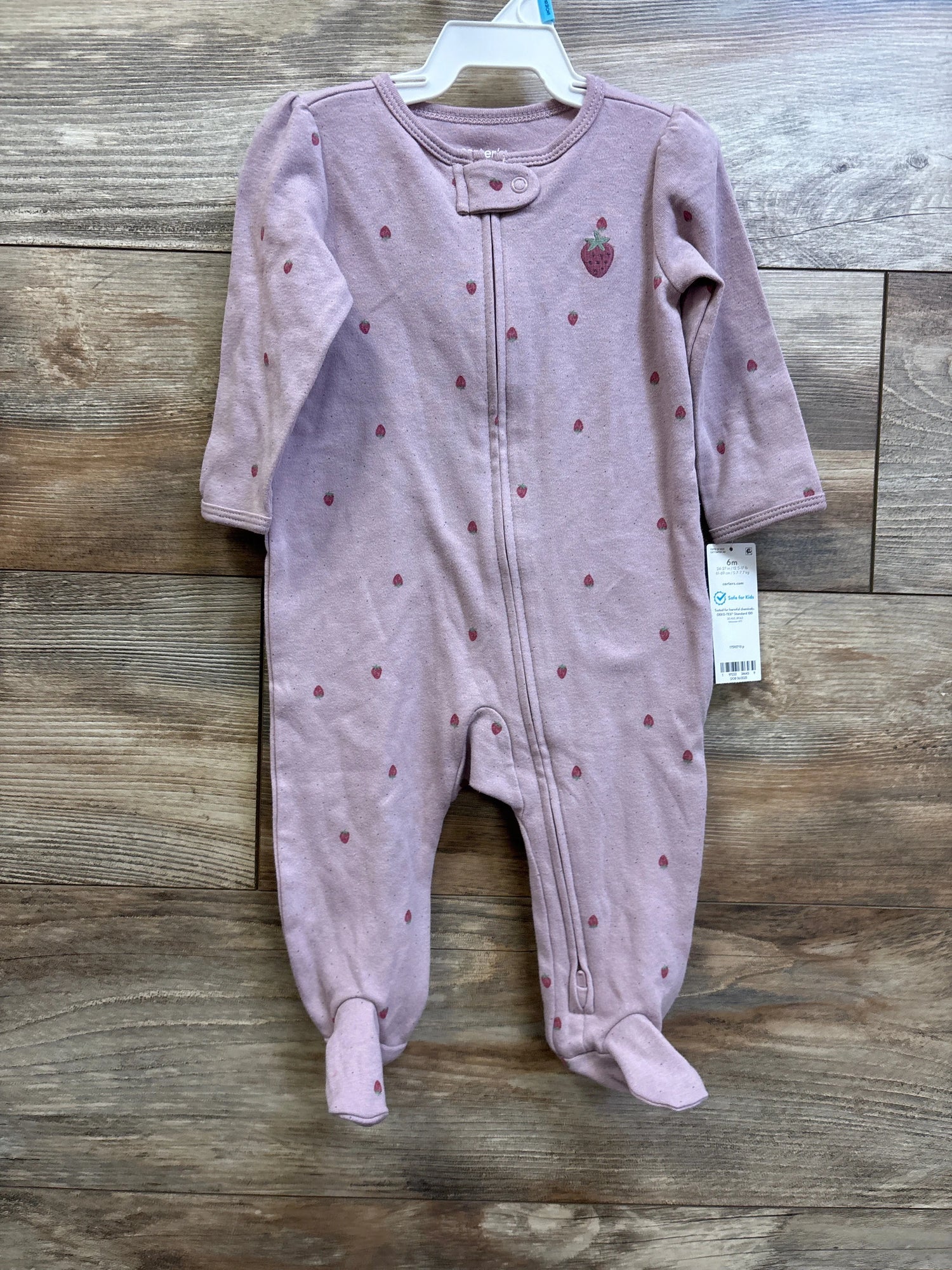 NEW Carter's Sleeper Mauve sz 6m