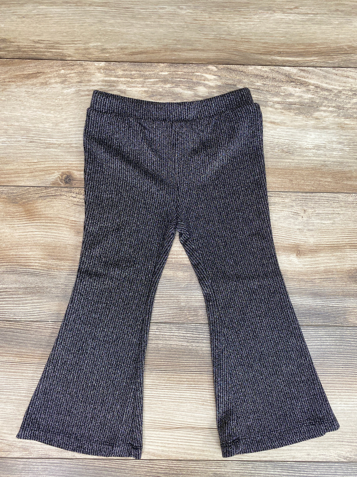 Baby Gap 2pc Ribbed Shirt & Flare Legging Black sz 3T