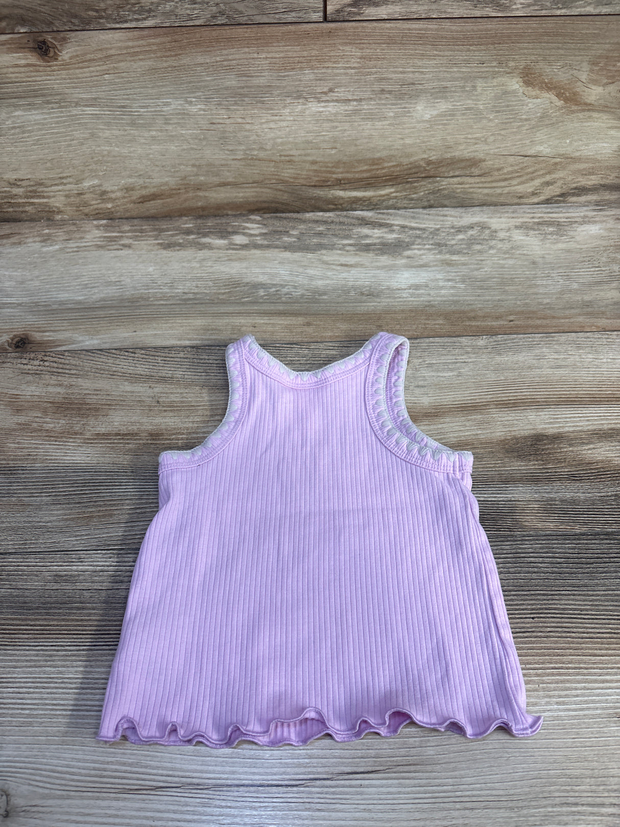 Cat & Jack Ribbed Tank Top Pink sz 18m