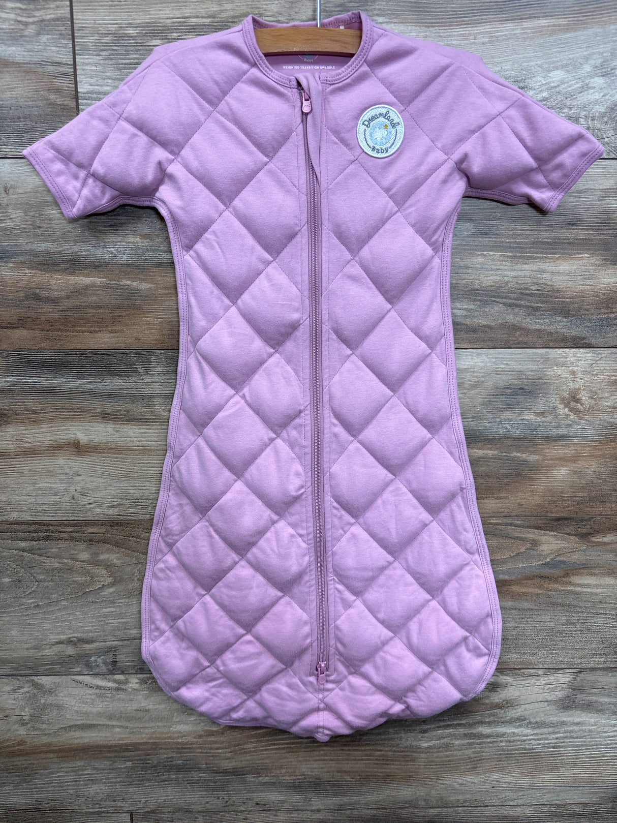 Dreamland Baby Dream Weighted Transition Swaddle in Misty Mauve sz 6-9m