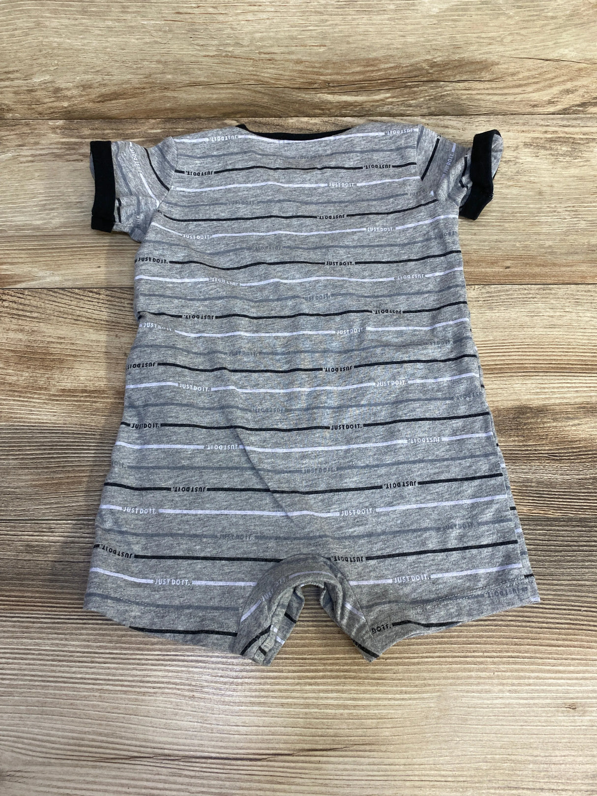Nike Logo Shortie Romper Grey sz 18m