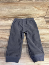 Carter's Fleece Pull On Pants Grey sz 18m