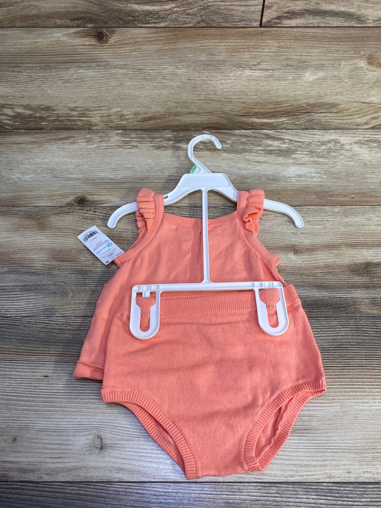 NEW Carter's 2pc Knit Tank Top & Bloomer Set Pink sz 18m