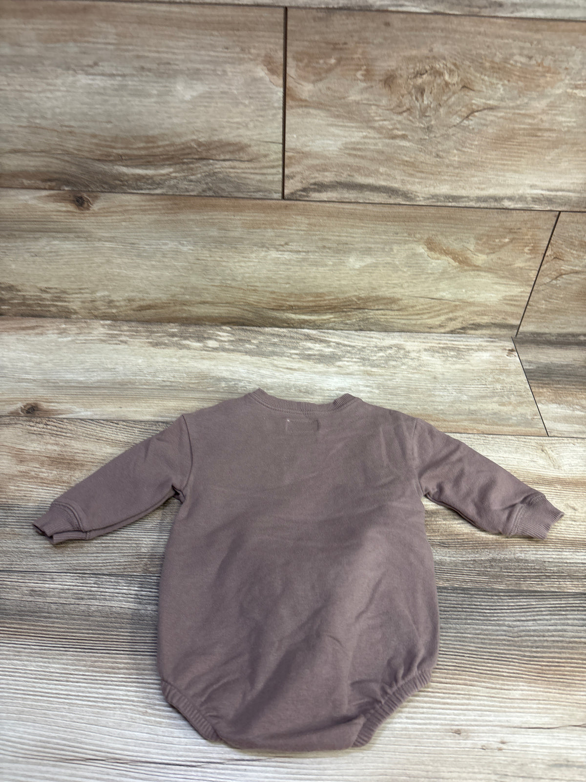 Little Planet Gobble! Gobble! Sweatshirt Bubble Romper Brown sz 6m