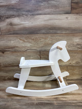 Labebe Wooden Rocking Horse - White
