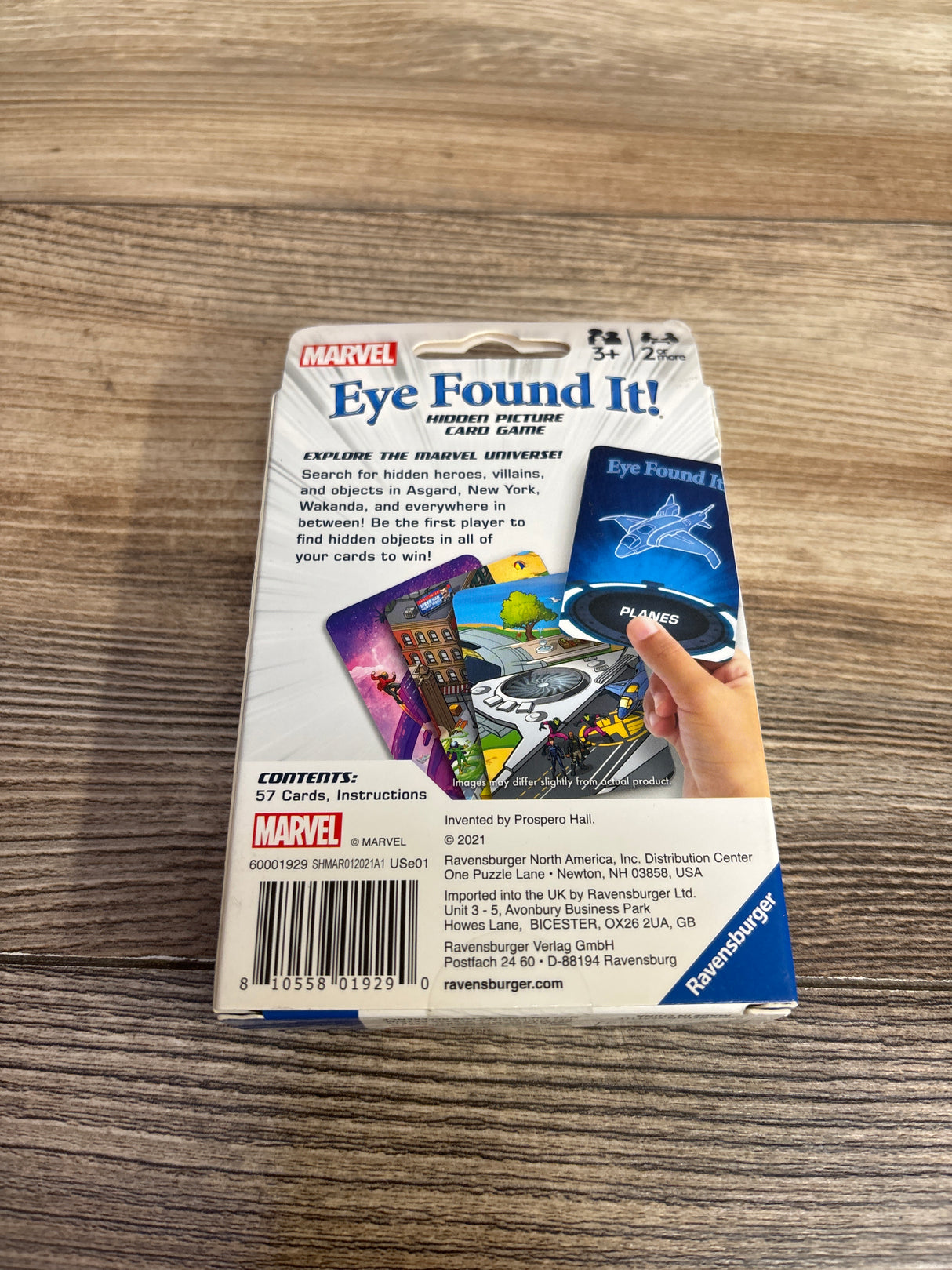 NEW Ravensburger Marvel Eye Found It! Card Game