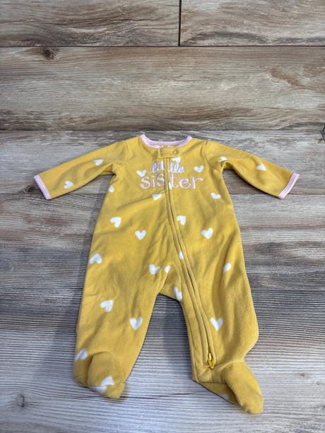 Carter's Little Sister Blanket Sleeper Yellow sz 3m - Me n Mommy To Be
