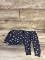 Modern Moments 2pc Viscose Pajama Set Grey sz 2T
