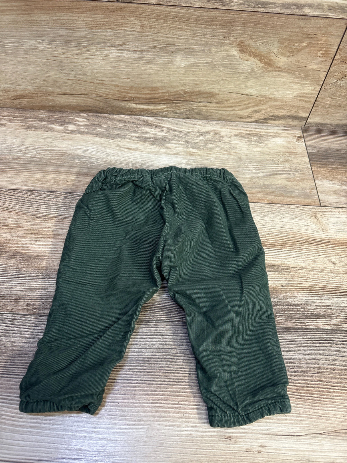 H&M Lined Corduroy Pants Green sz 4-6m