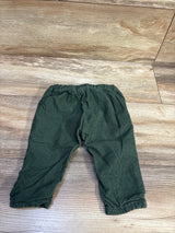 H&M Lined Corduroy Pants Green sz 4-6m