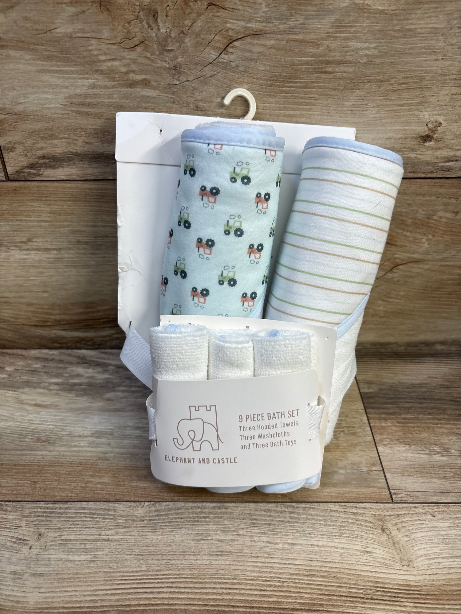 NEW Elephant & Castle 5pc Bath Towel Set