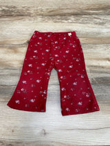 Baby Gap Floral Flare Leggings Red sz 6-12m