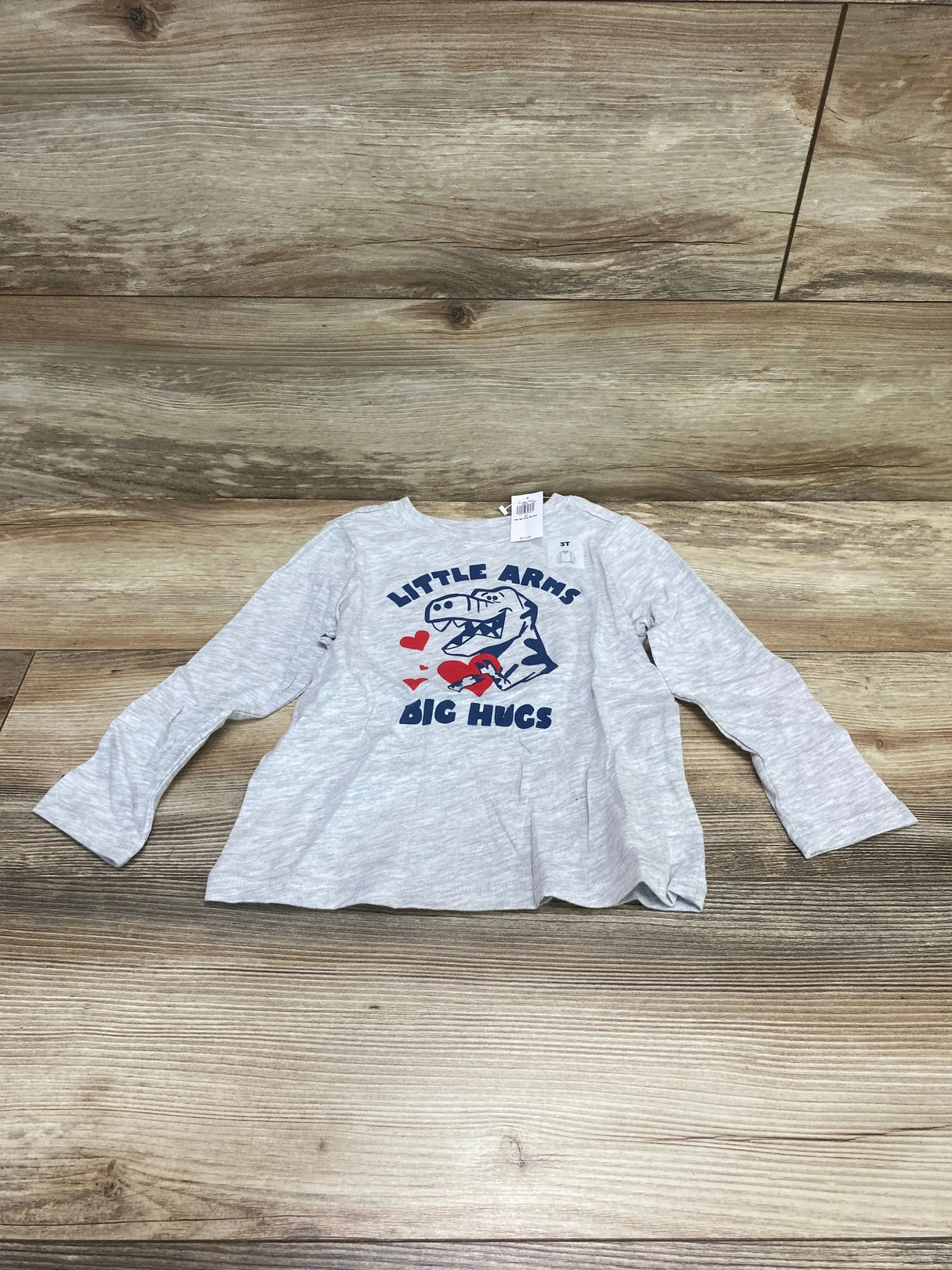 NEW Old Navy Long Sleeve Shirt Grey sz 3T