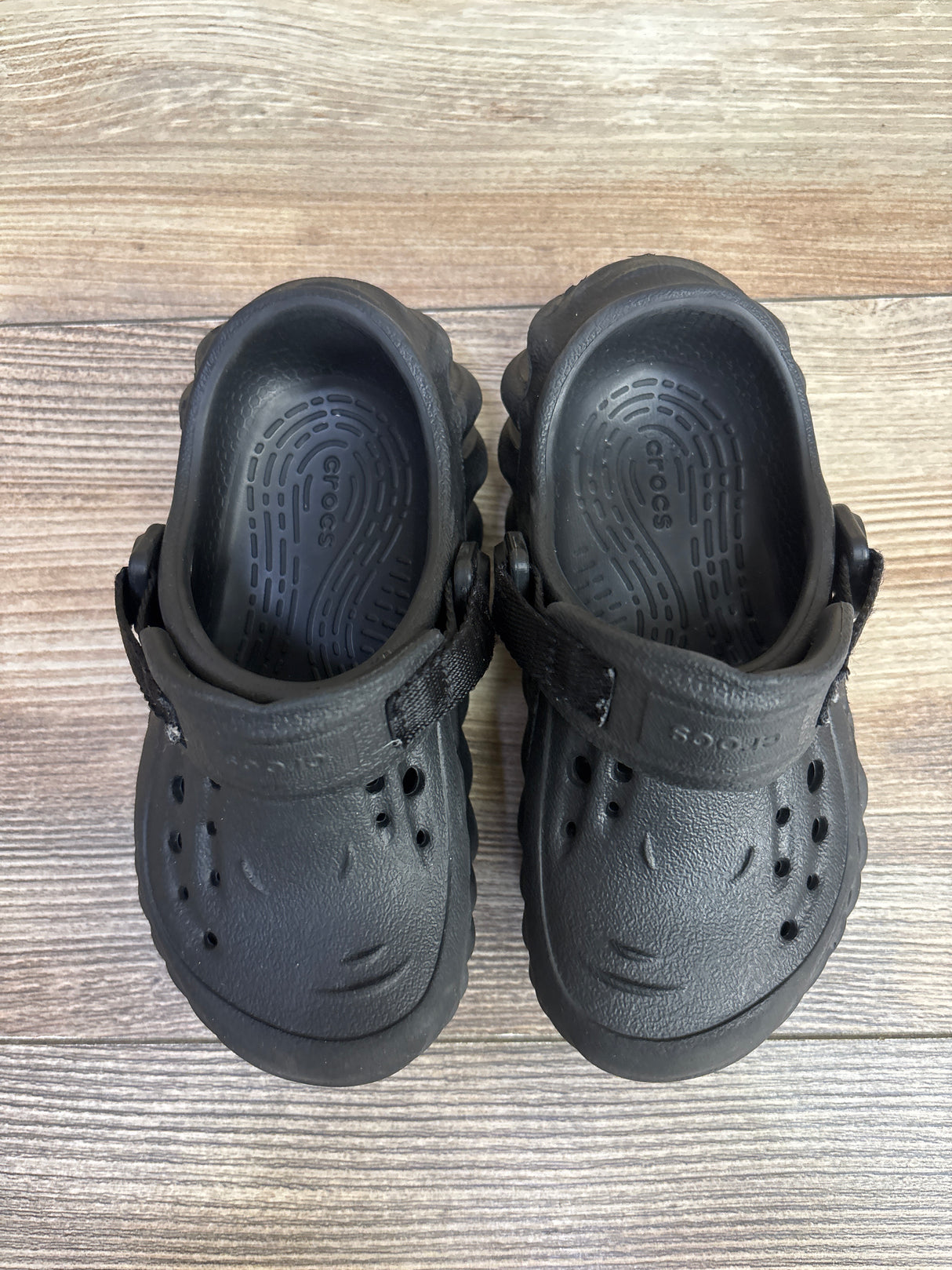 Crocs Echo Clogs Black sz 8c