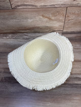 Juncture Floral Straw Bucket Hat One Size