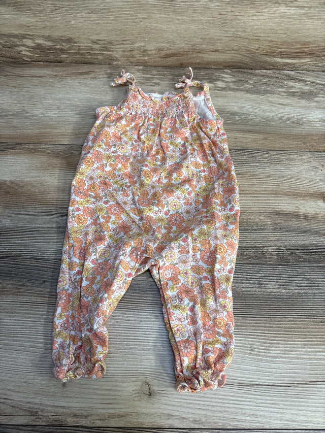Carter's Floral Romper Pink sz 6m - Me n Mommy To Be