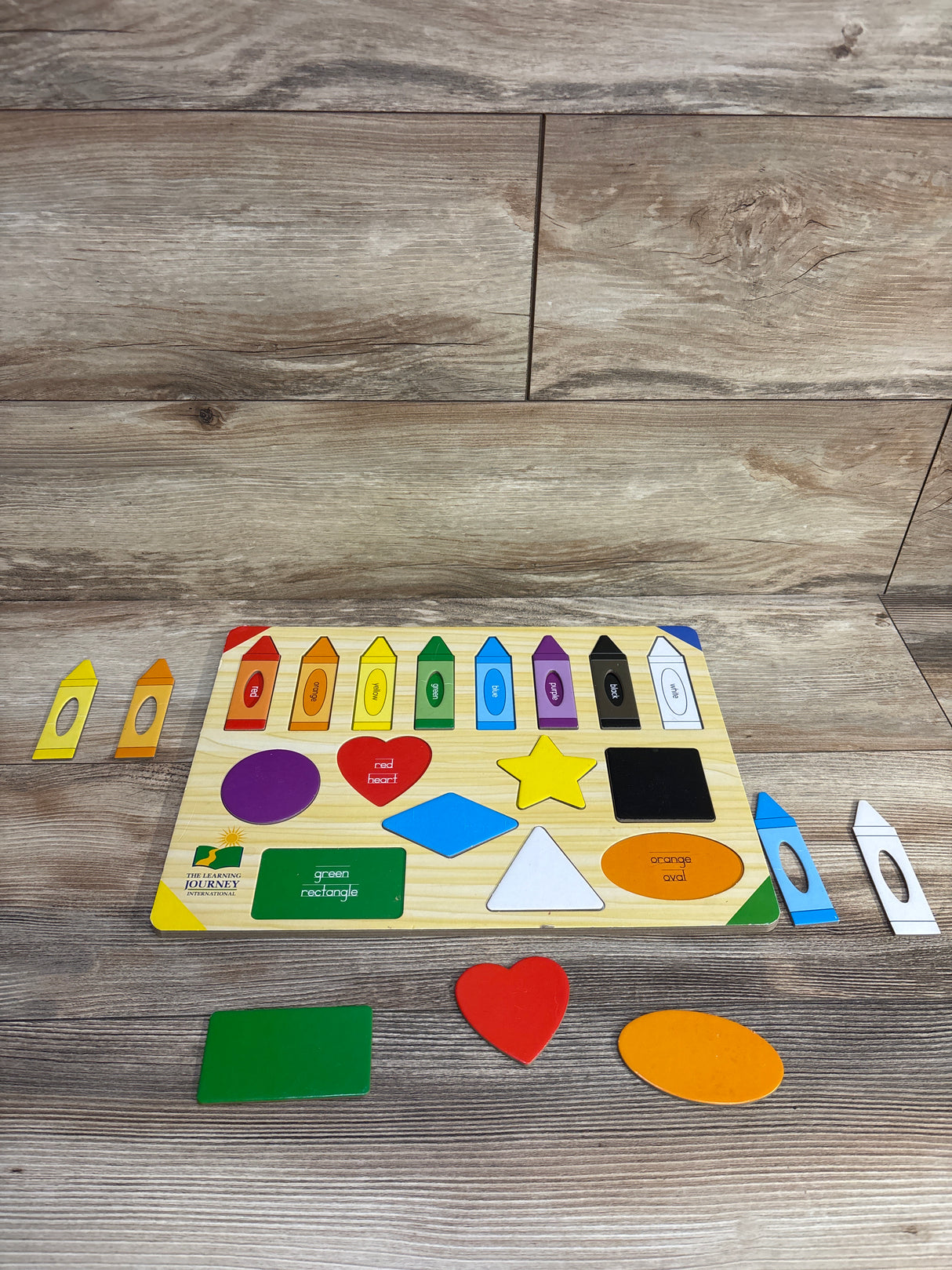 The Learning Journey Lift and Learn Colors and Shapes