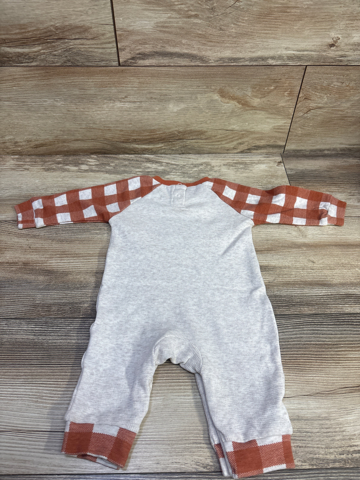 Way To Celebrate! Thanksgiving Coverall Rust Orange sz 3-6m