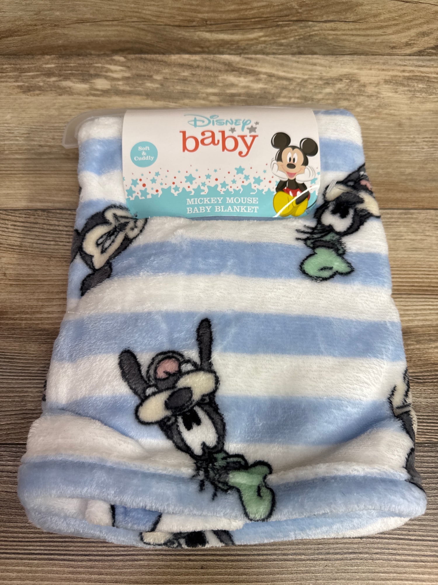 NEW Disney Baby Mickey Mouse Plush Blanket 30x40''
