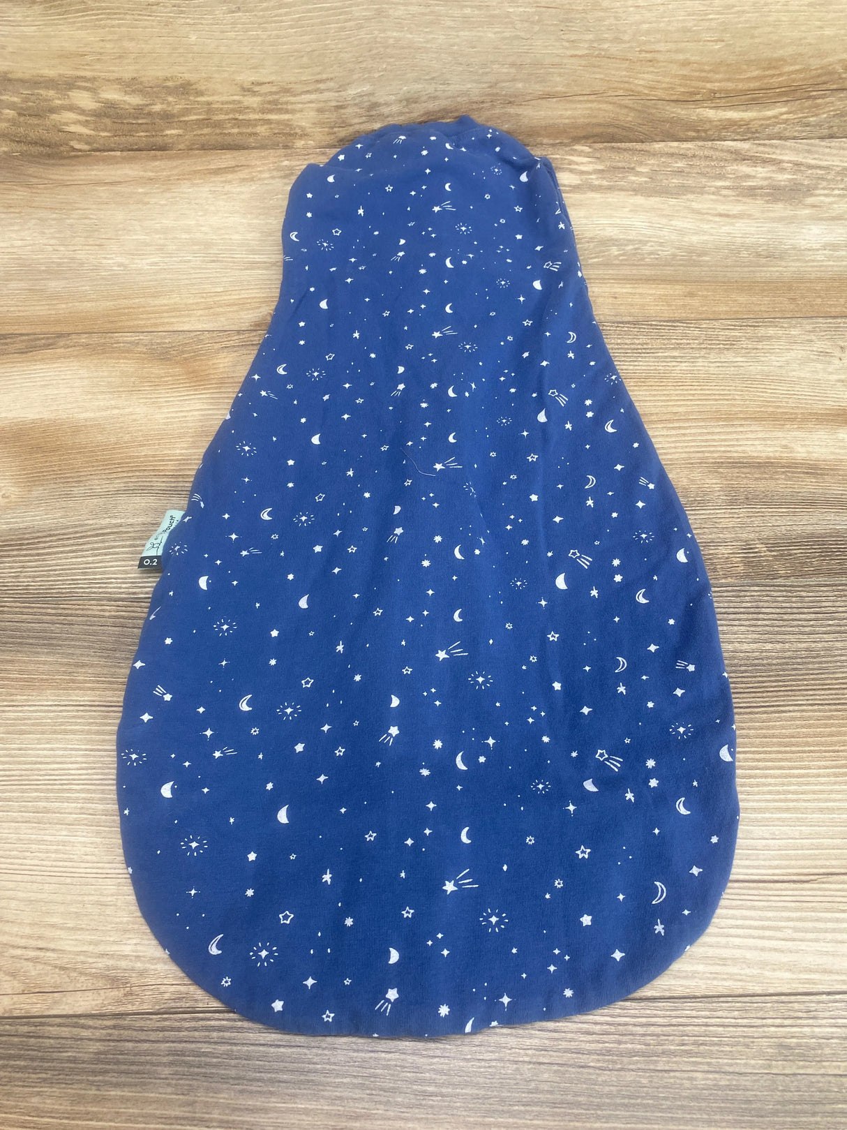 Ergo Pouch 0.2 TOG Cocoon Swaddle Sack in Night Sky Blue sz 0-3m