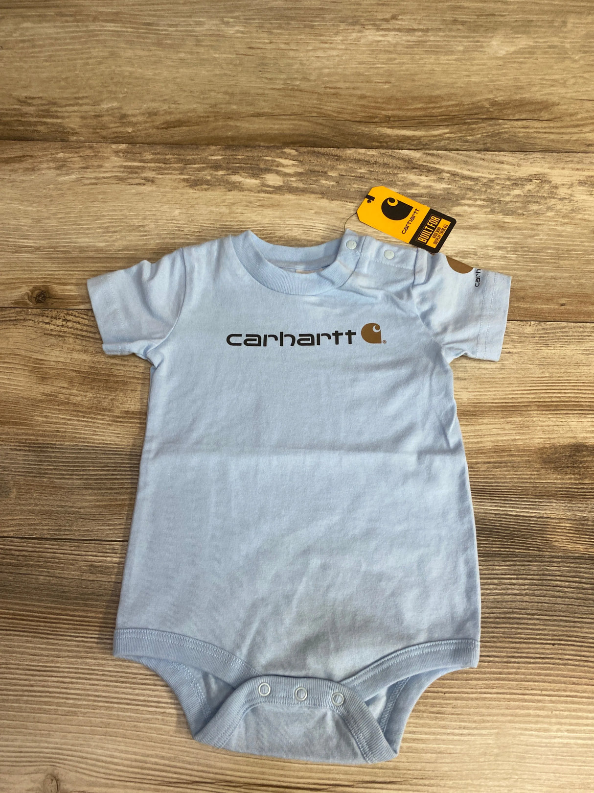 NEW Carhartt Bodysuit Light Blue sz 9m