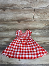 Cat & Jack Gingham Dress Red sz 2T