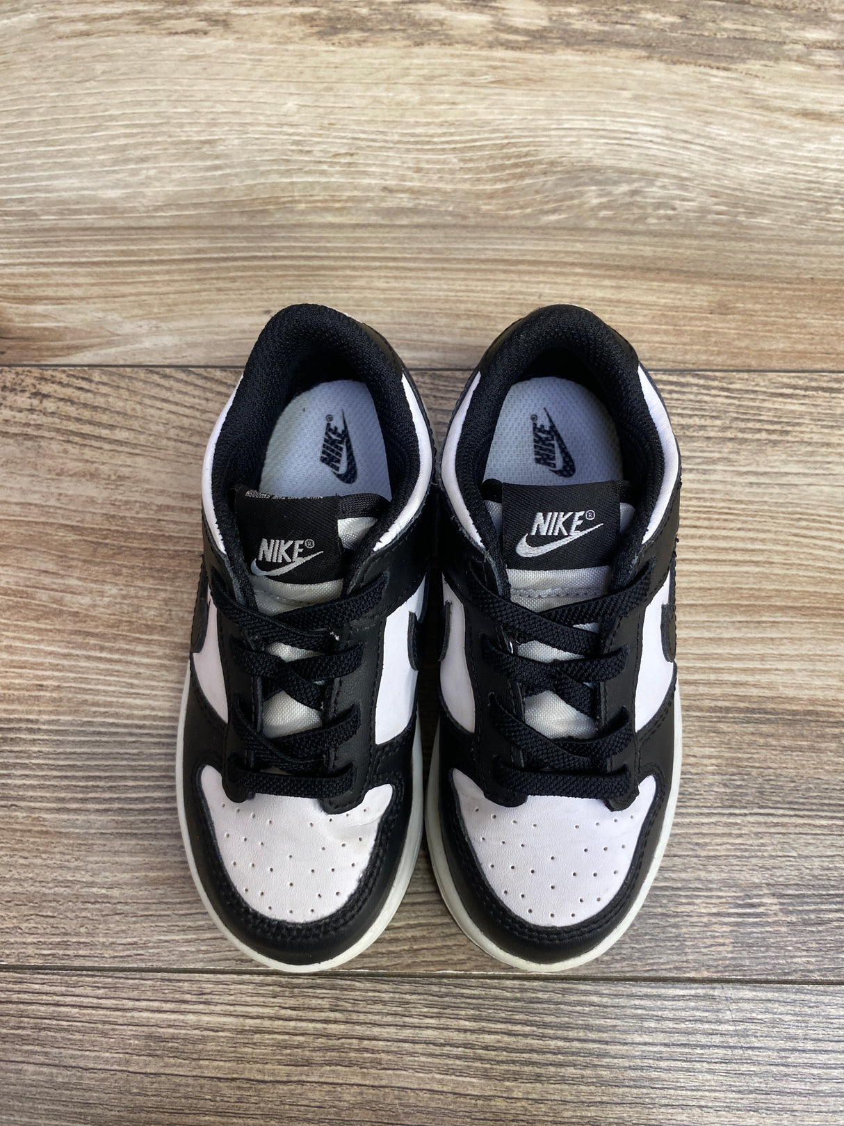 Nike Dunk Low TD 'White/Black White' Sneakers sz 9c
