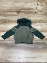 Cat & Jack Hooded Sweater Green sz 18m