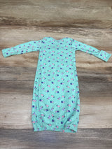 Simple Joys Sleep Gown Teal sz Newborn