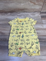 Dr. Seuss Shortie Romper Yellow sz 0-3m