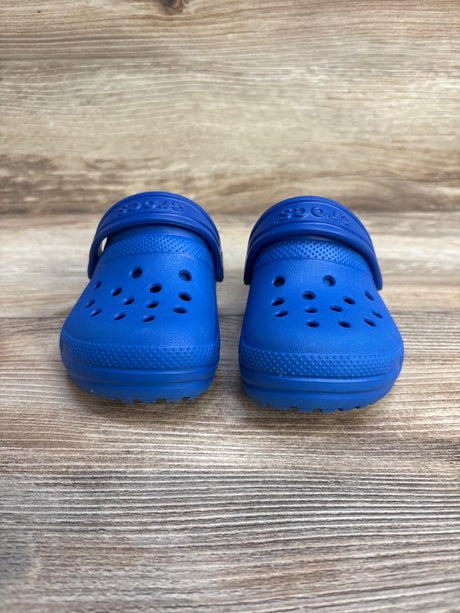 Crocs Classic Lined Clogs Blue sz 4c - Me n Mommy To Be