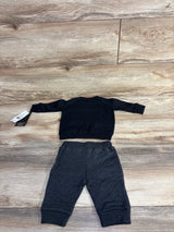 NEW Guns 'N' Roses 2pc Sweatshirt & Jogger Set Black sz Newborn