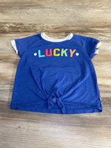 The Original Lucky Brand Logo Shirt Blue sz 4-5T - Me n Mommy To Be