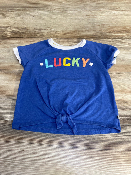 The Original Lucky Brand Logo Shirt Blue sz 4-5T - Me n Mommy To Be