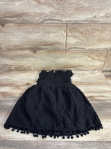 Laced Overlay Dress Black sz 3T