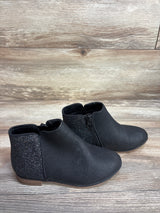 Cat & Jack Glitter Ankle Boots Black sz 13c