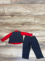 Wonder Nation 3pc Vest Set Red sz 12m