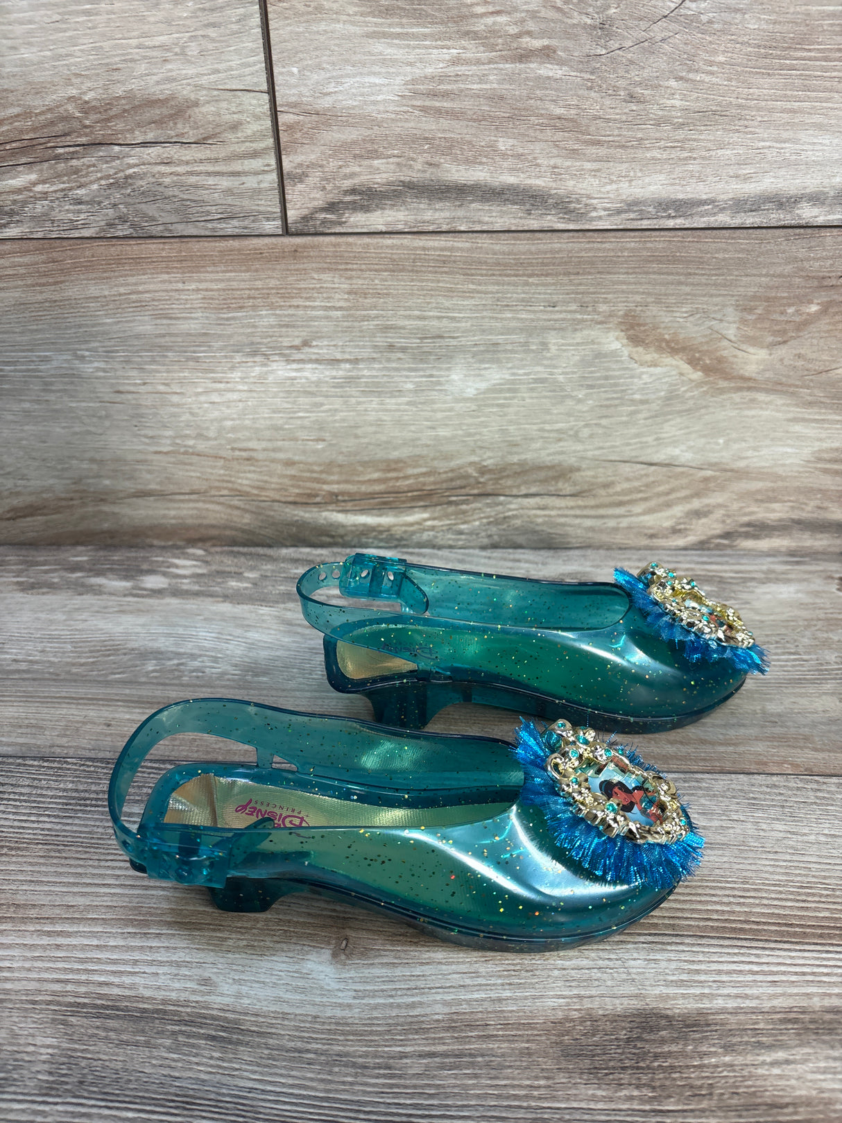 Disguise Disney Princess Jasmine Shoe Blue sz 7c