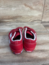Vans Old Skool V Paint Splatter Sneakers Red sz 6c