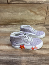 Vans Sk8-Hi Zip Sneakers in Evening Haze Purple sz 5.5c