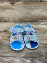 NEW Disney Frozen Adventure Ankle Strap Light Up Sandals Blue sz 8c - Me 'n Mommy To Be