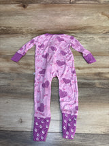 Snuggle Bums Valentines Day Convertible Sleeper Pink sz 6-9m