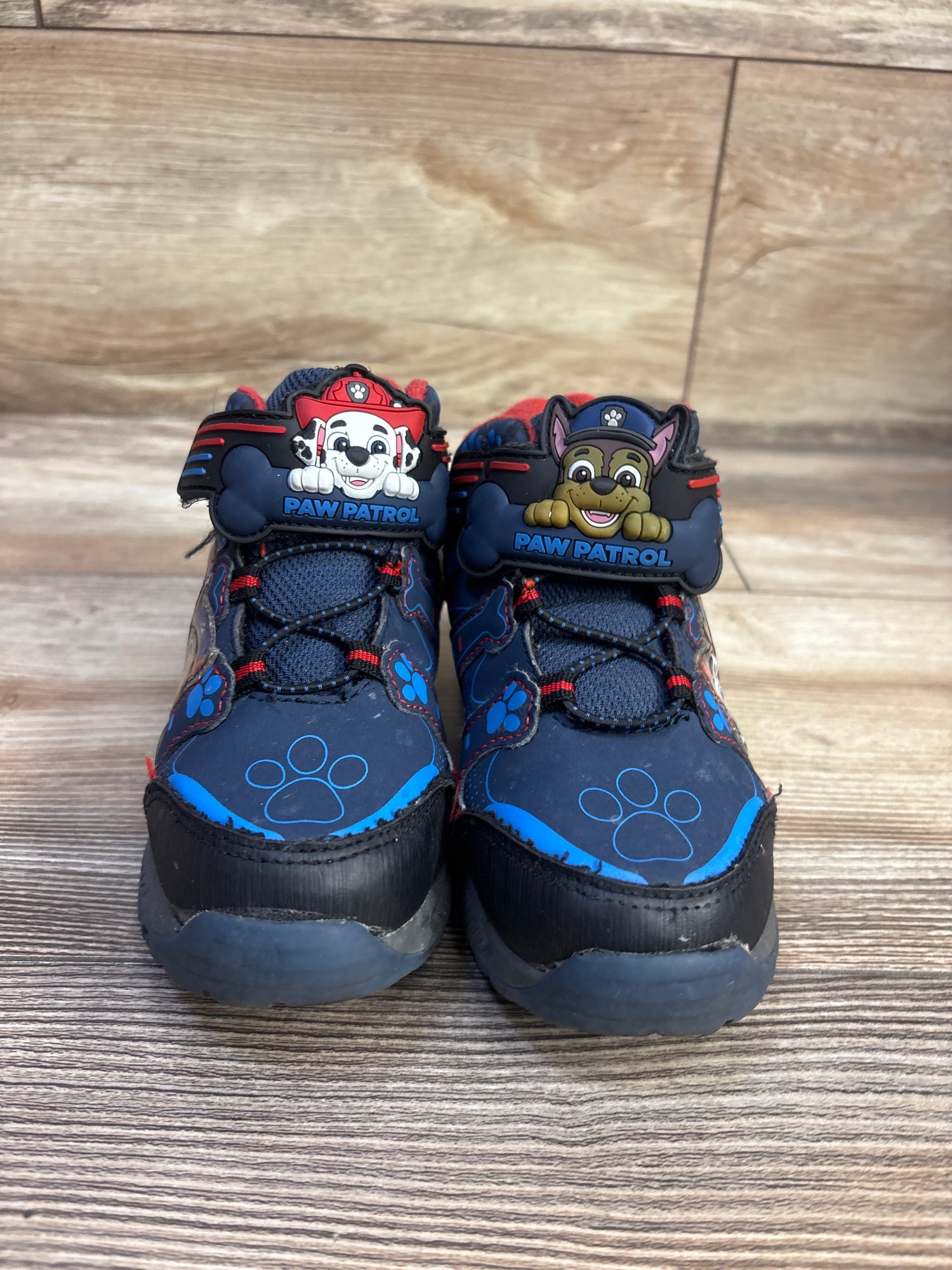 Nickelodeon PAW Patrol Mid Hiking Boots Blue sz 9c