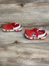 Crocs Fun Lab Disney Minnie Mouse Band Clogs Red sz 6c