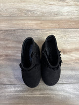 Cat & Jack Reva Ruffle Boots Black sz 5c