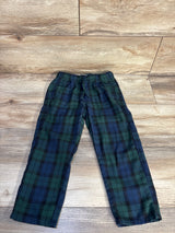 H&M Plaid Drawstring Pants Green sz 4T