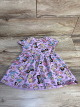 Disney Princess Peplum Shirt Purple sz 4T