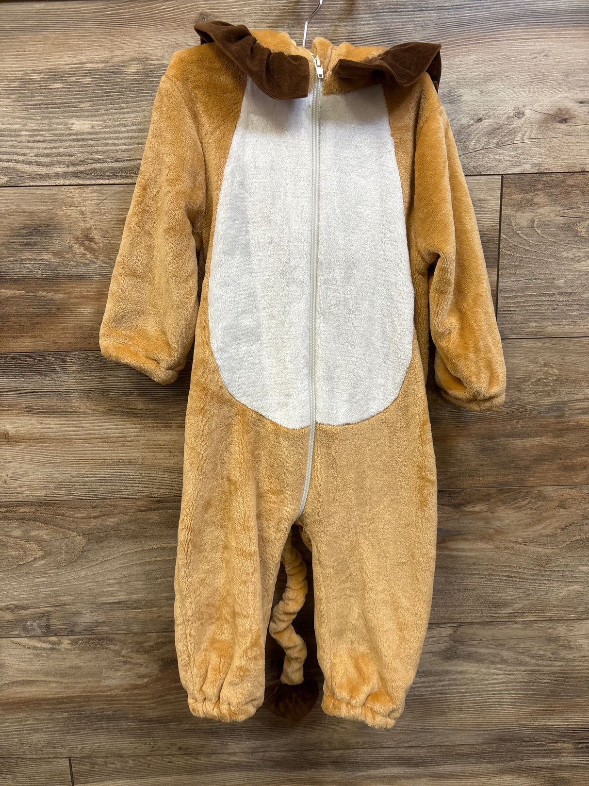 1pc Lion Costume Tan sz 2-4T
