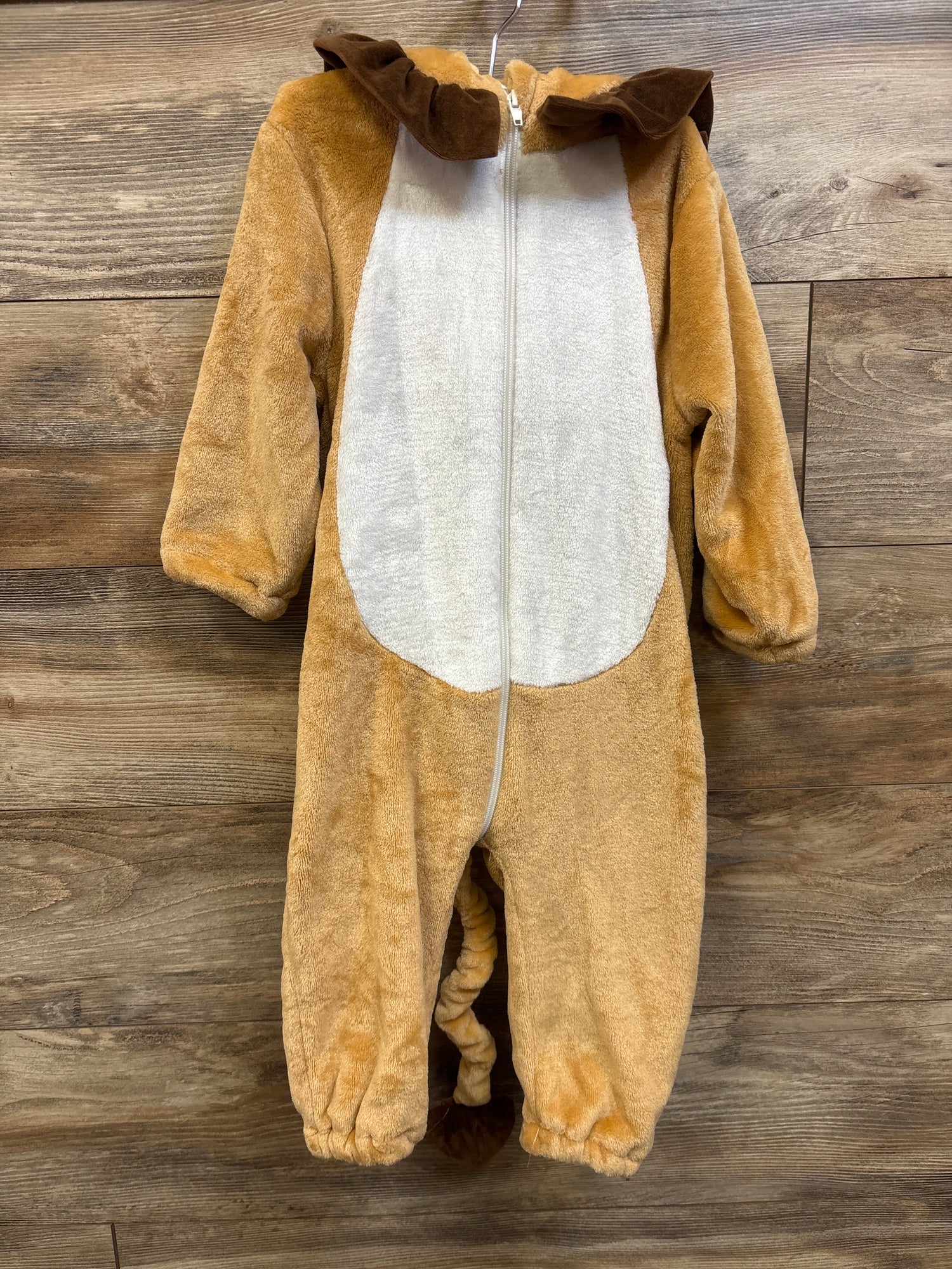 1pc Lion Costume Tan sz 2-4T